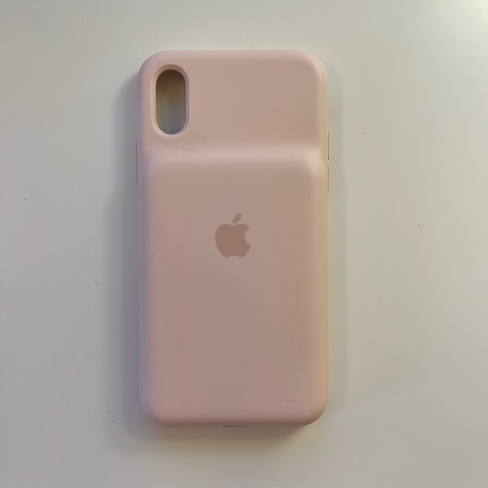 iPhone X/XS Case with Battery Pack (Pink Sand)